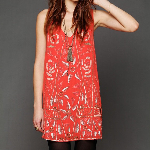 Free People Dresses & Skirts - Free People “Secret Garden” shift dress